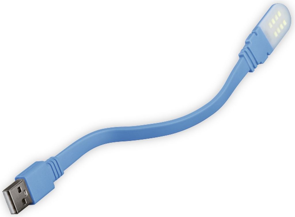Hama Goose Neck, Laptop-LED-Streifen, Schwarz, Blau, Grün, 12 Stück(e), 200 mm, 140 mm, 17 mm