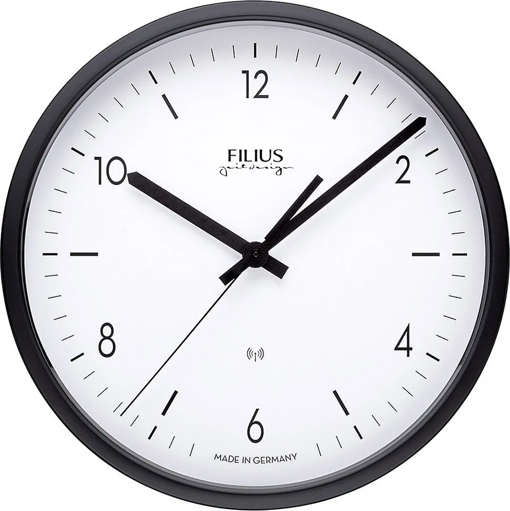 Filius 0302-7 Orologio a Parete Radiocontrollato - Qualità di Una Volta