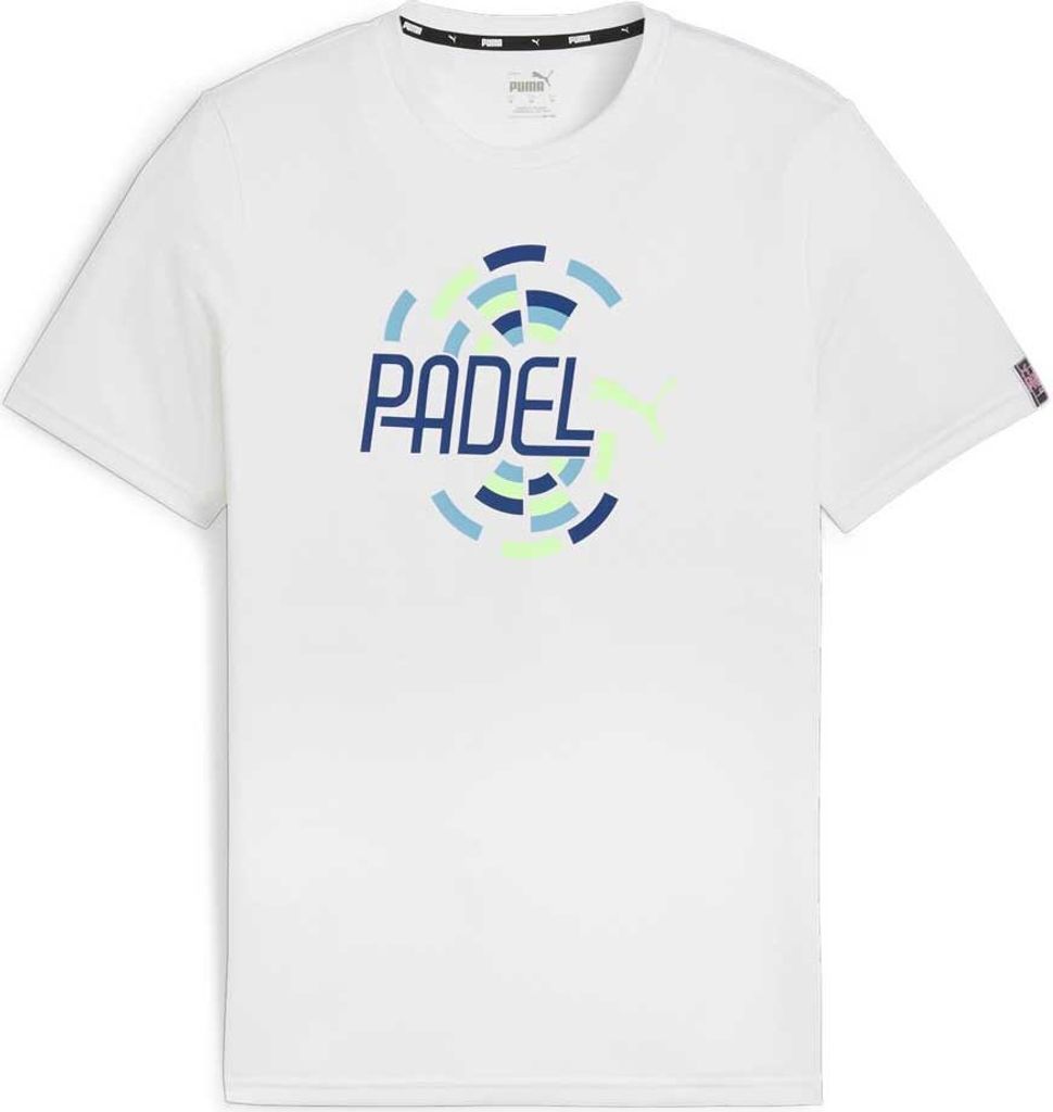 Puma Individual Graphic Kurzarm-t-shirt Weiß S Mann Weiß S