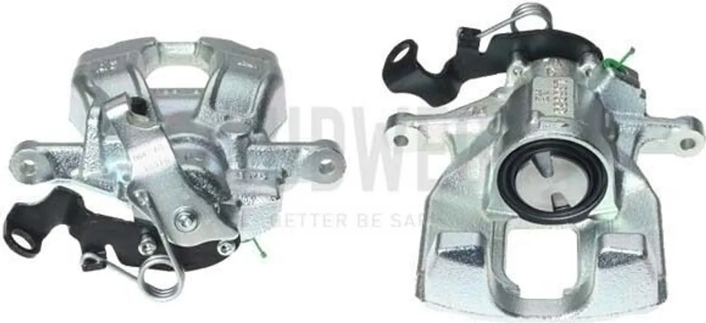 Étrier de frein BUDWEG 345414 avec traitement anticorrosion et piston 38mm
