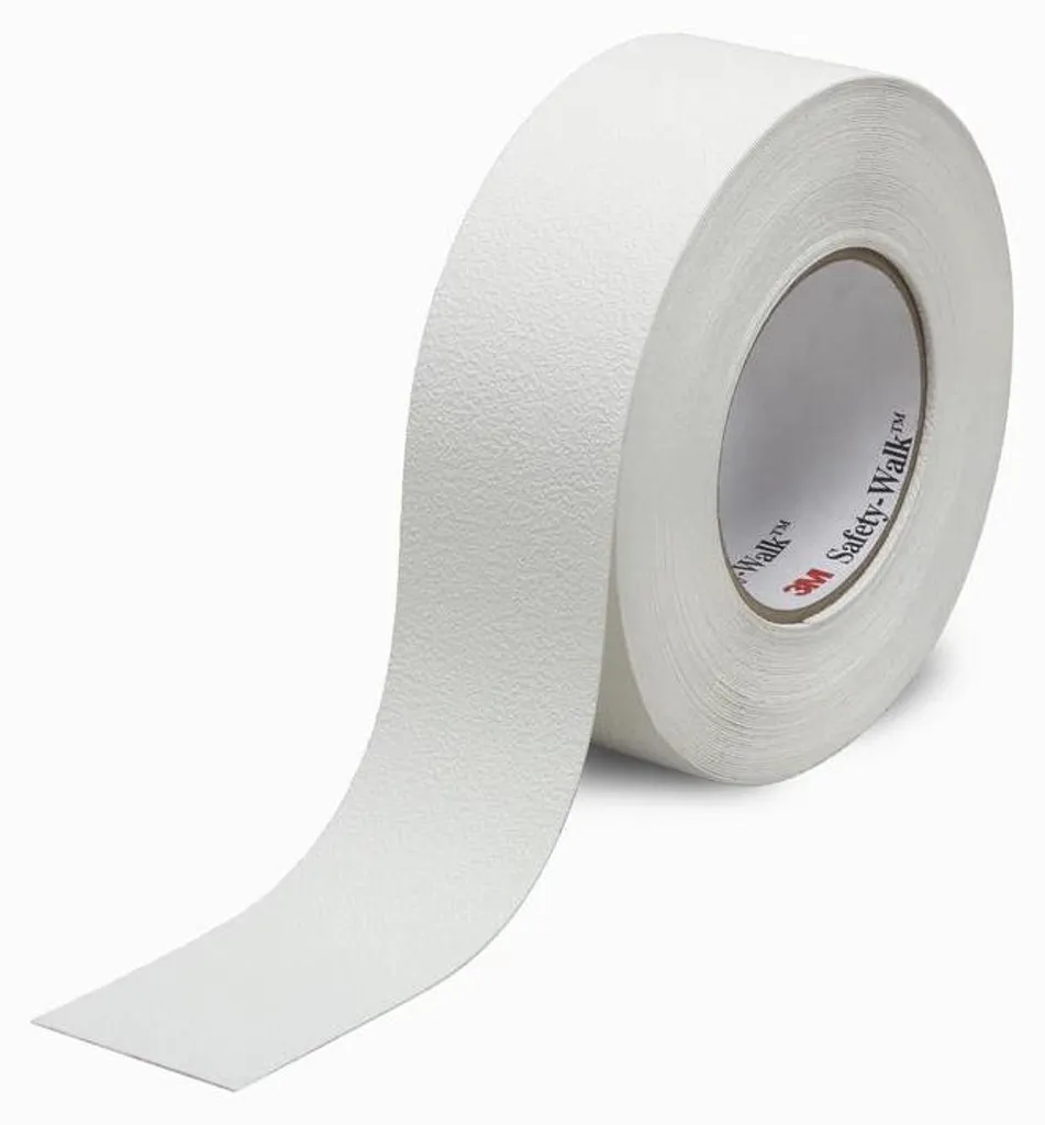 3M Safety-Walk Série 200 Blanc Type 3 Antidérapant 25mm x 18,3m - 4 Rouleaux