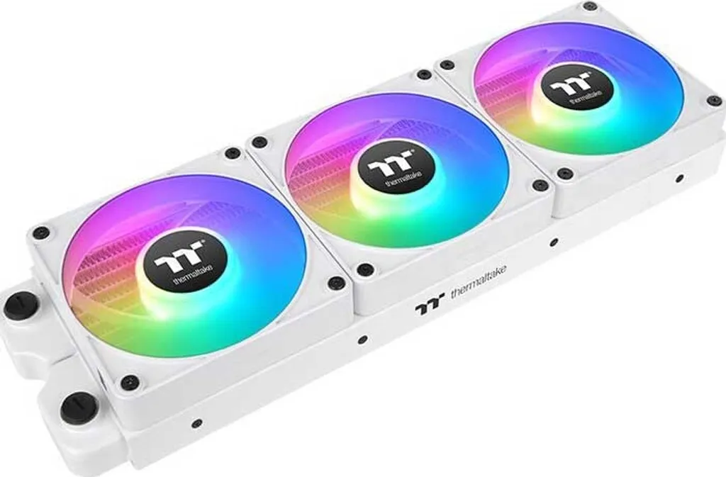 Kit 3 Ventole 140mm Thermaltake CT140 EX Reverse ARGB Sync White - 2