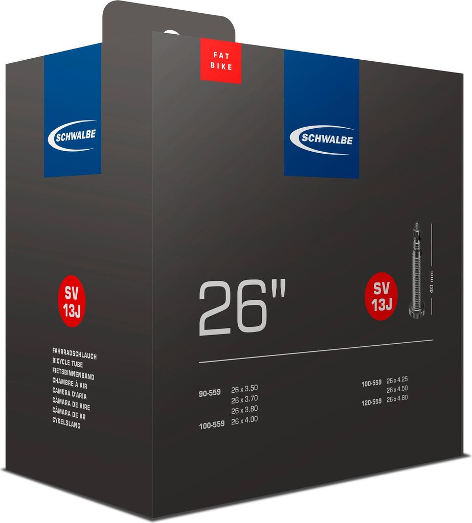 Schwalbe Tube 3,5 - 4,8''-90 - 120 mm Duše na kolo 40.0 Image du produit 