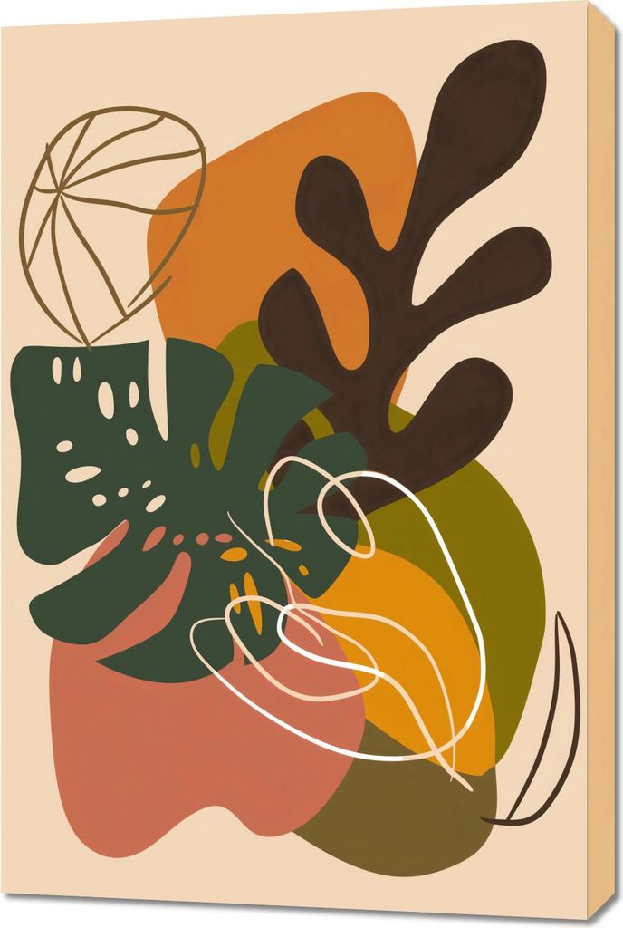 Bild 60x90cm Waldkomposition