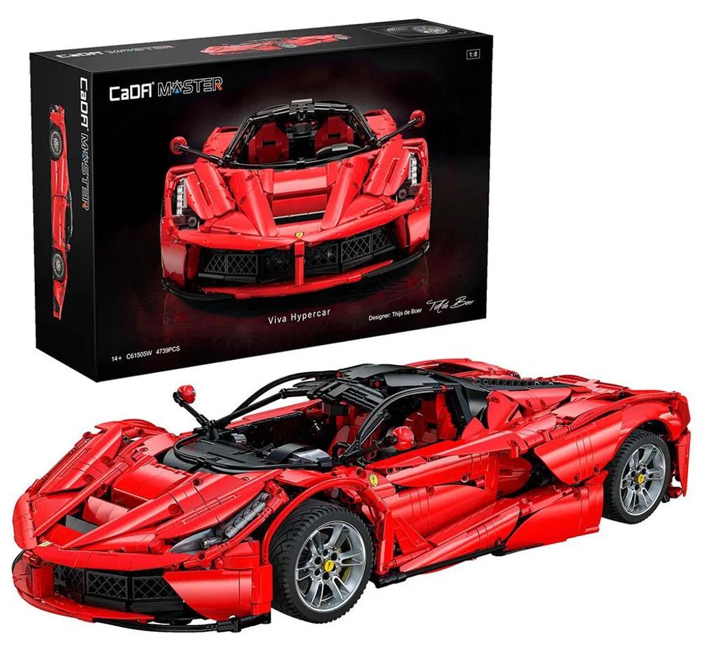 CADA Master Series Viva Hypercar (4739 dielov) (nová verzia Obrázok produktu 