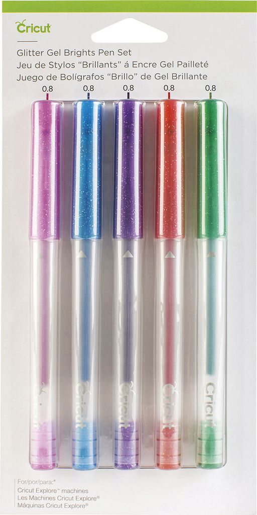 Cricut Glitter, Mehrfarbig, 5 Stück(e) Produktbild 