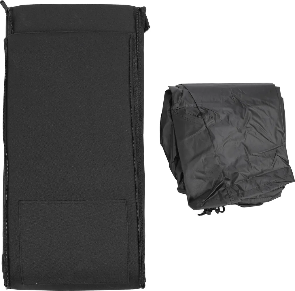 Housse de transport pour vélo pliant Brompton Dahon en tissu Oxford noir