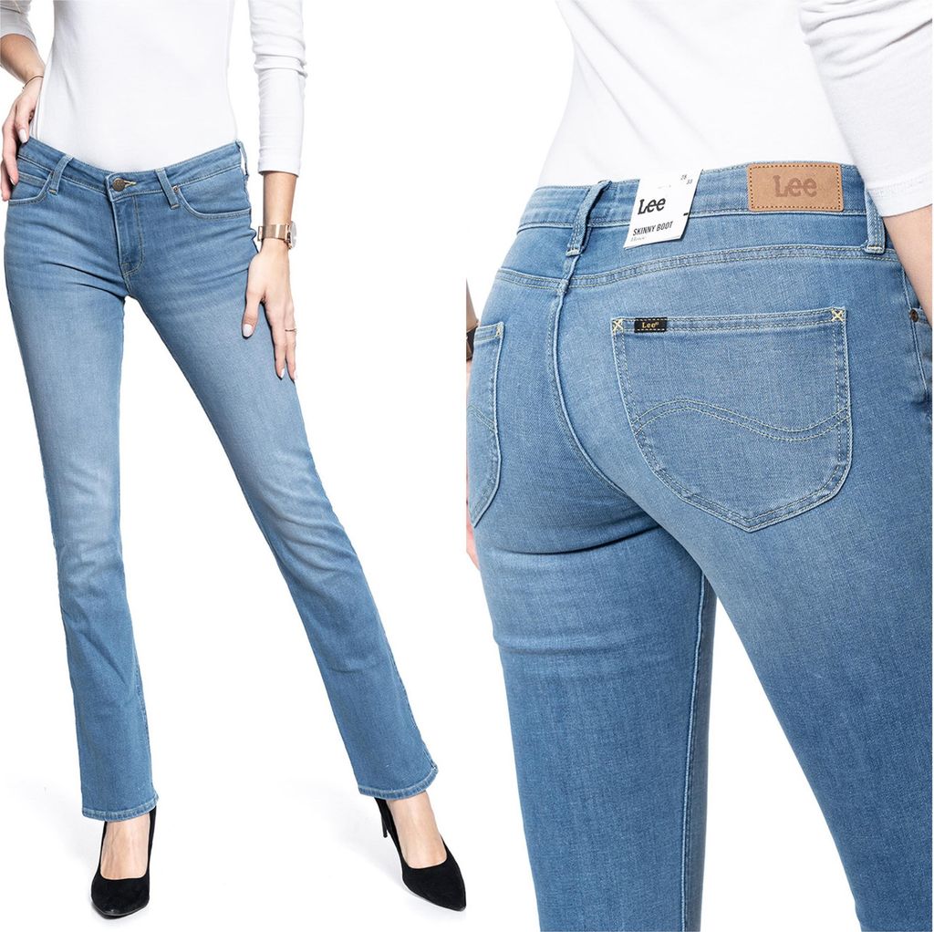 LEE, Damen Jeanshose, Loose fit, HOXIE, W28 L33, Blau, Produktbild 