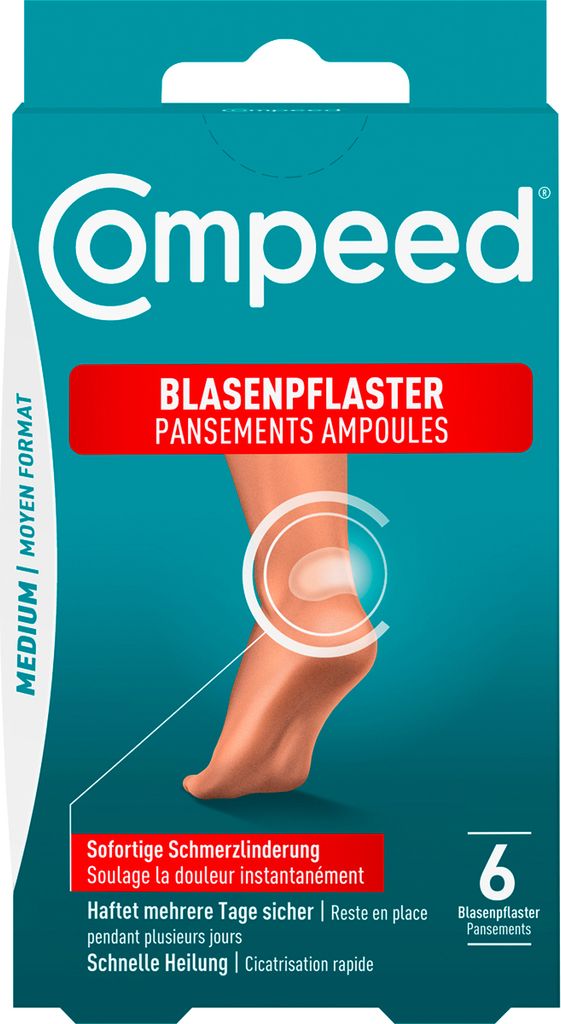 Compeed Blasenpflaster Medium (6 er ) Produktbild 