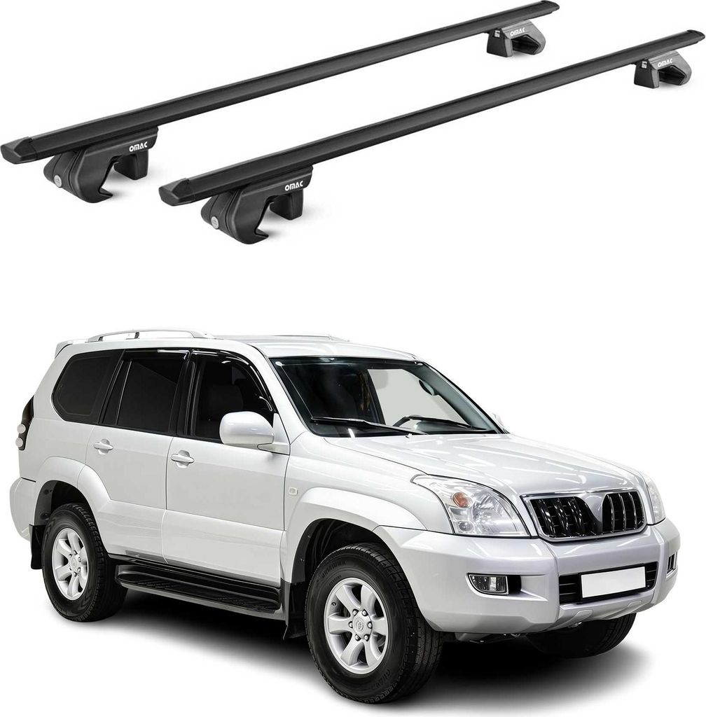 Barres de toit ABE pour Toyota Land Cruiser 125 155 Image du produit 