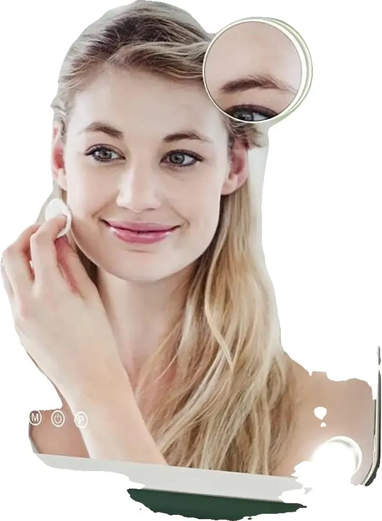 Miroir cosmétique 14 LED avec variateur et contrôle tactile intelligent