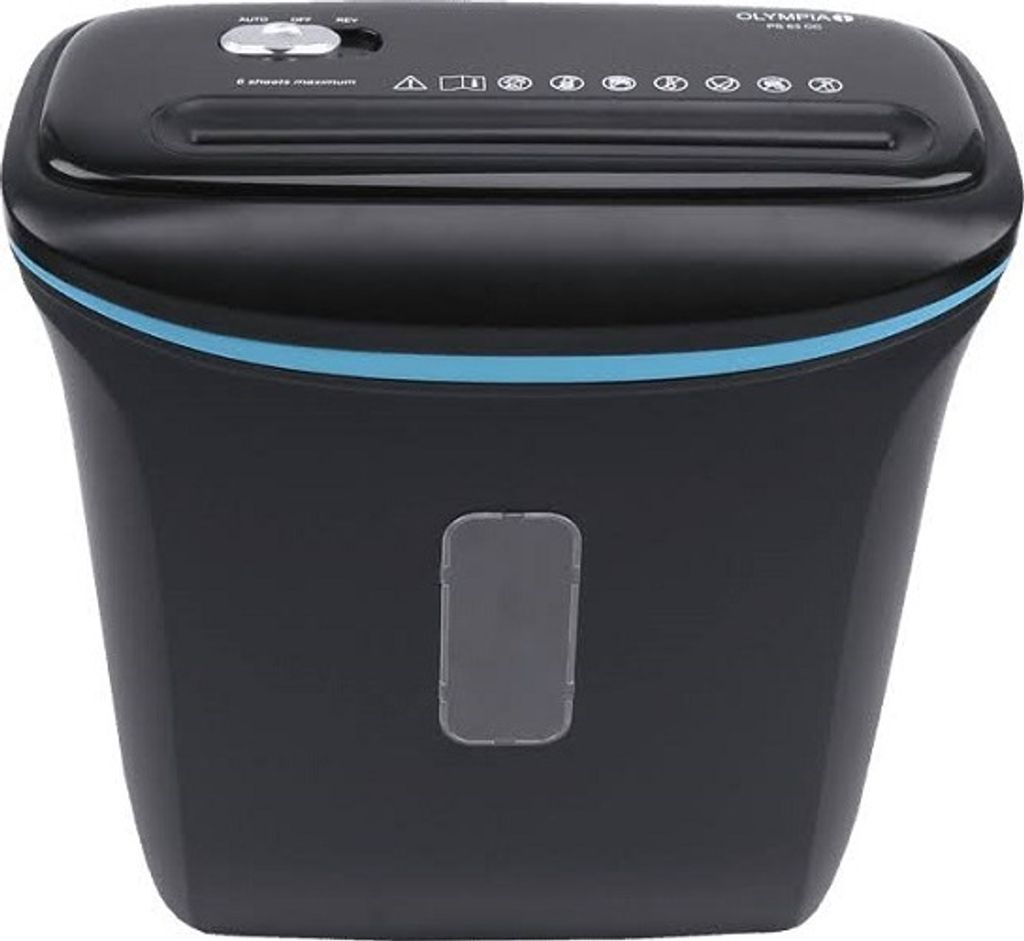 Olympia PS 63 Aktenvernichter 6 Blatt Partikelschnitt Produktbild 3