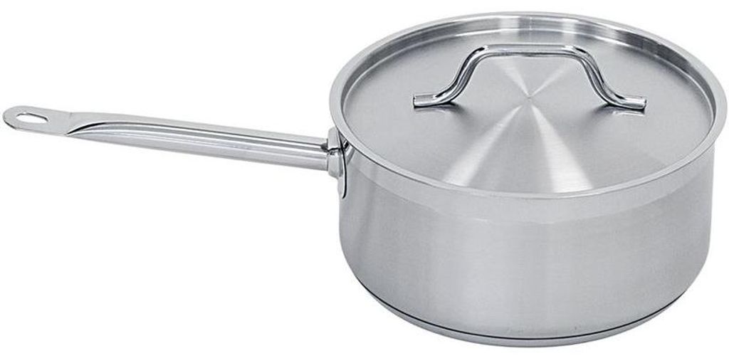 Stielkasserolle STANDARD mit Deckel, Ø 160 mm, 1,9 L