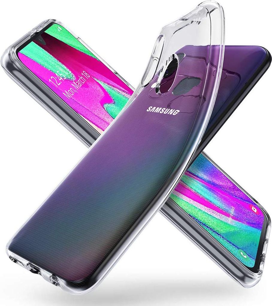 Hülle für Samsung Galaxy A40 - Transparent Handyhülle Kratzfest Schutzhülle Ultra Dünn Phonillico