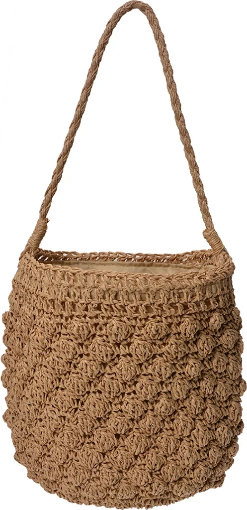 Piccola Borsa Marrone Clayre & Eef 20x21 cm - Poliestere Anti-Usura