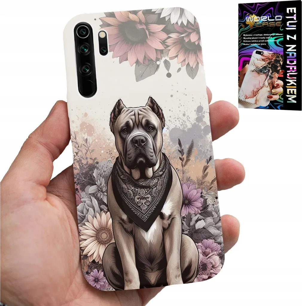 Custodia Protettiva Xiaomi Note 8: Cani in Foil Slim Design