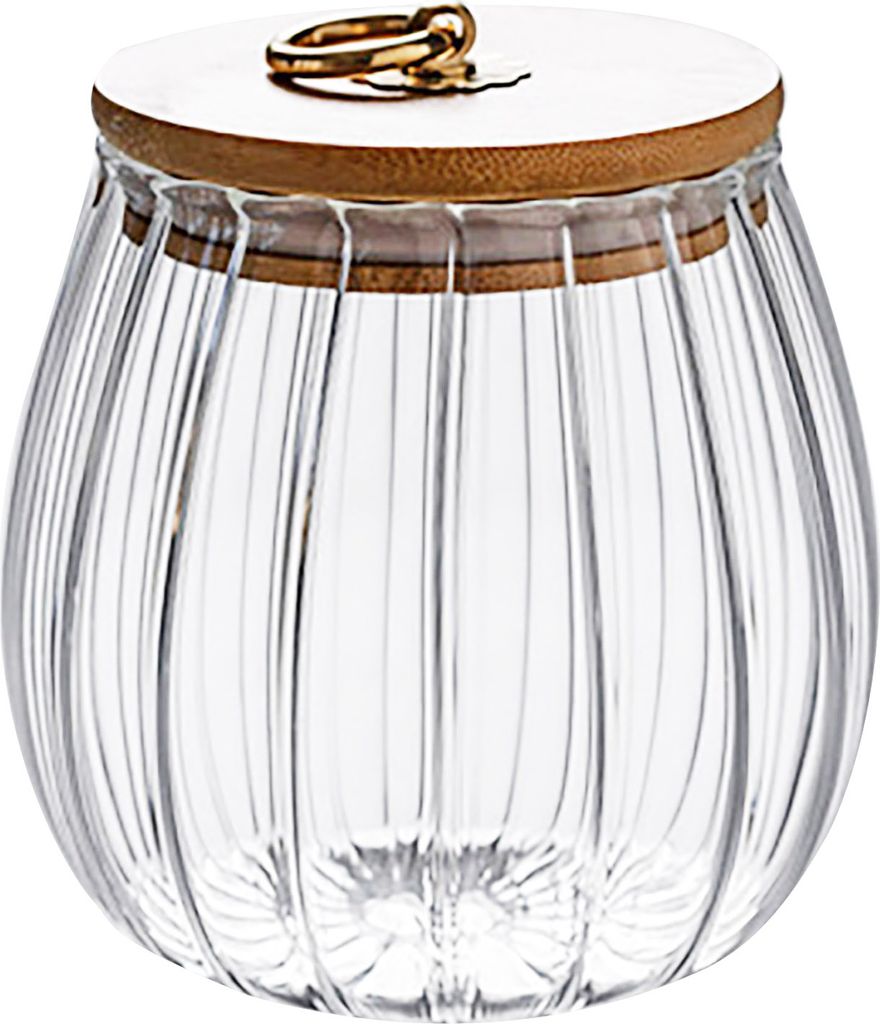 700 ml Vorratsdose aus Glas mit Löffel, großes Fassungsvermögen, weite Öffnung, BPA-frei, vielseitig einsetzbar, Behälter für Kaffee und Zuck...