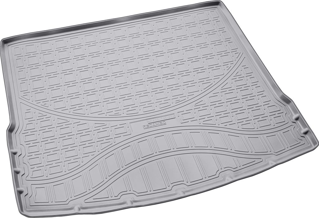 Gummi Kofferraumwanne für VW Tiguan II ab 2016> | Varioboden obere Position GRAU