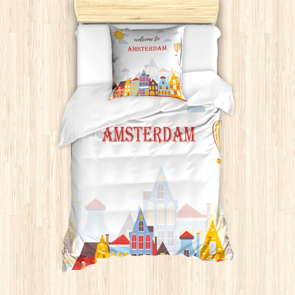 Set Letto Singolo ABAKUHAUS Amsterdam 135x200 - Antiacaro e Lavabile
