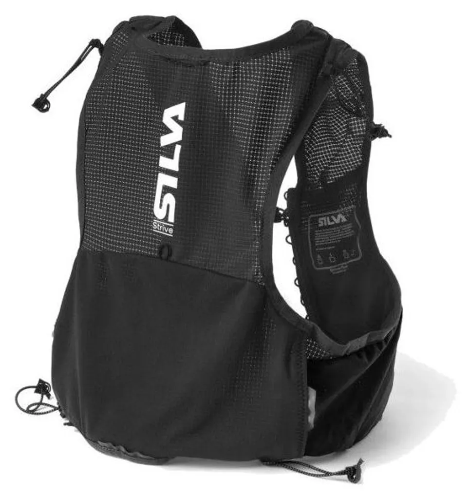Gilet d'hydratation Silva Strive Fly Noir S pour trail et marathon