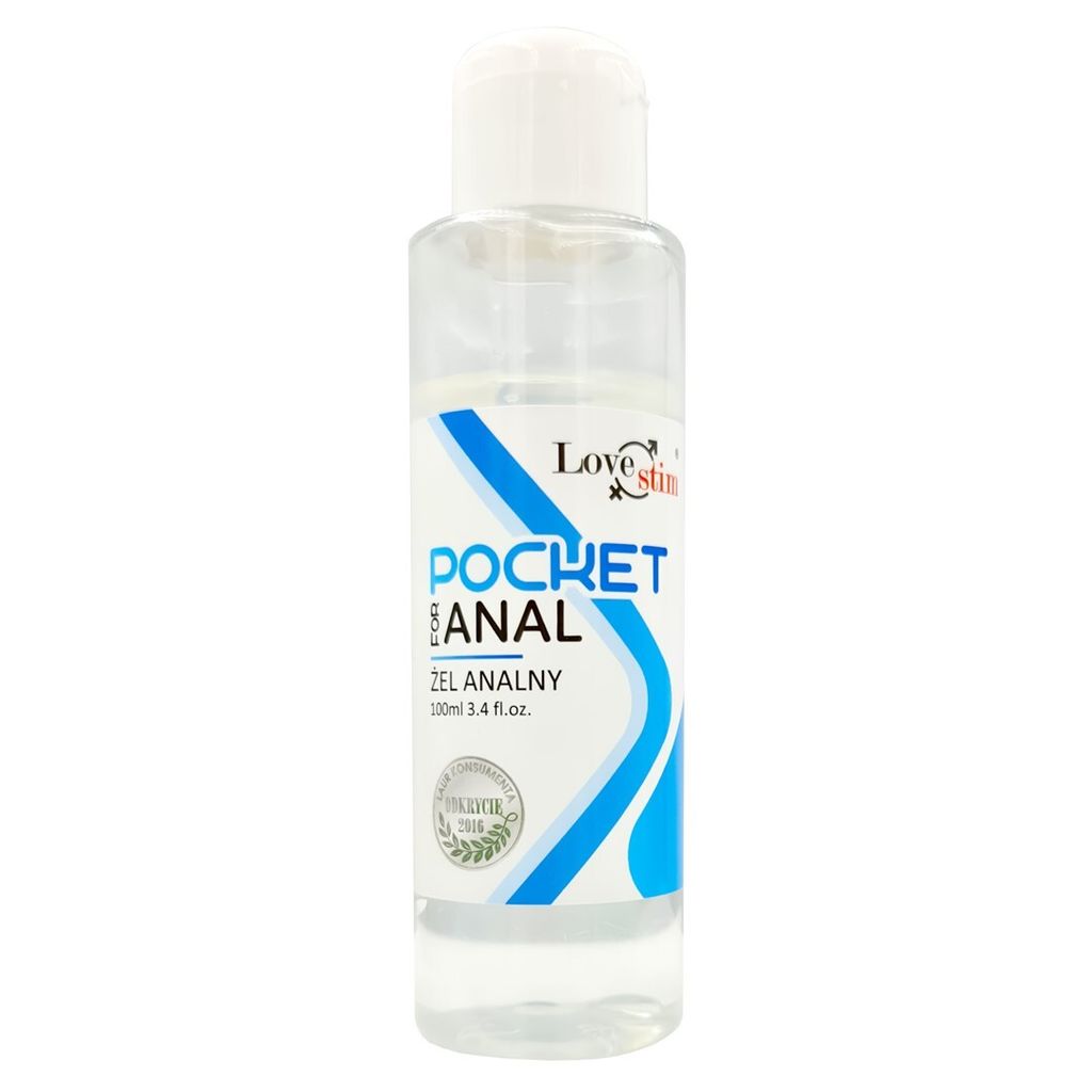 Love Stim Pocket For Anal Żel analny, 100ml Zdjęcie produktu 