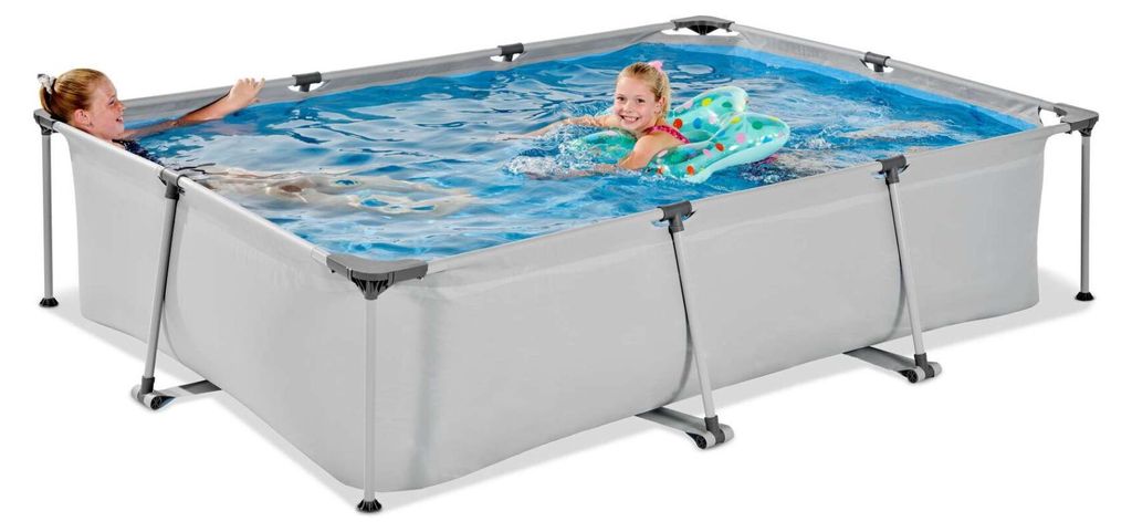 EXIT Soft Grey Rahmenpool 300x200x65cm, Aufstellpool, mit Produktbild 