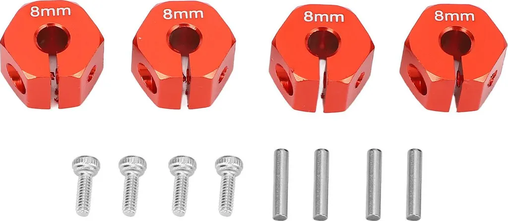 Adattatore Albero Motore M6 Con Manicotto Per Lama – Misure 3.17, 4, 5, 6, 8 Mm – Accoppiatore In Metallo