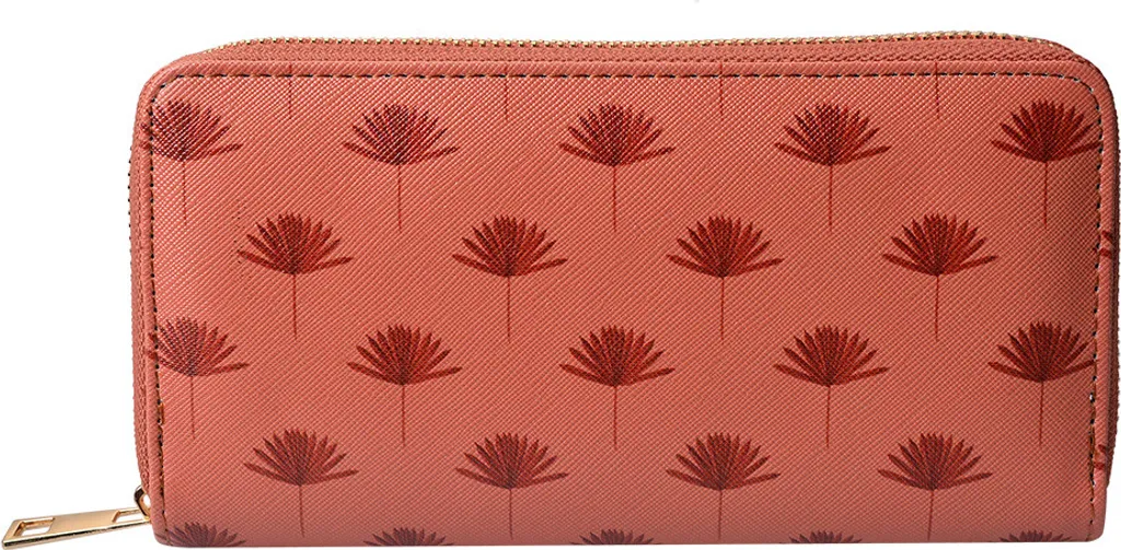 Juleeze JZPU0001-03 Portafoglio Grande Marrone 10x19 cm in Eco-Pelle