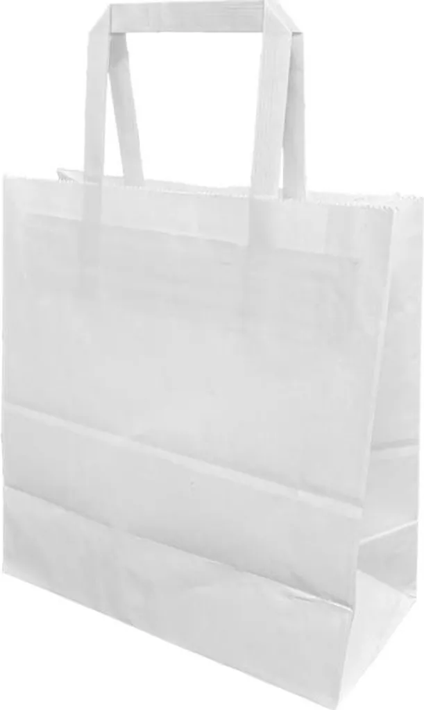 Sacs papier blancs Fiesta : la solution d'emballage solide et écologique