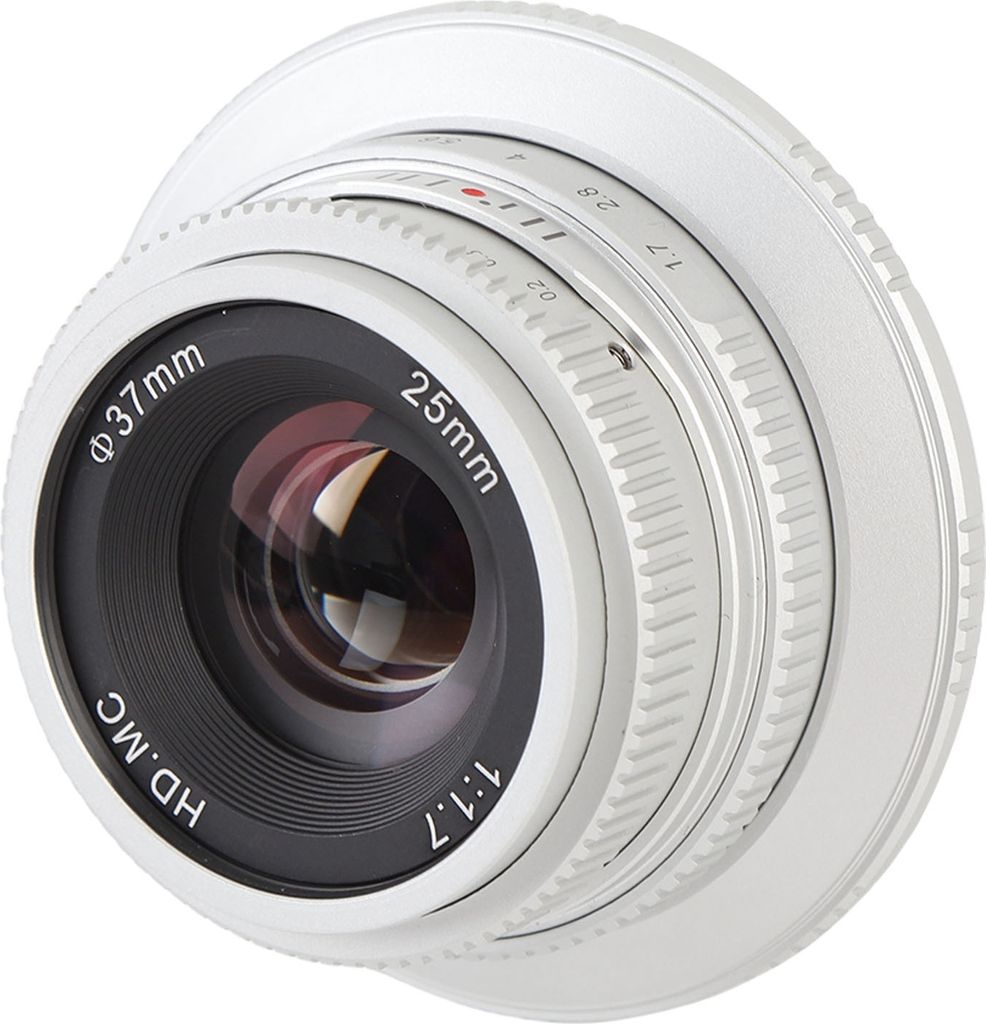 25 mm F1.7 Festobjektiv mit manueller Fokussierung für RF-Mount, APS-C-Format, Objektiv mit großer Blende für R7, R10, R50, R100, RP, R5, R6, Si...