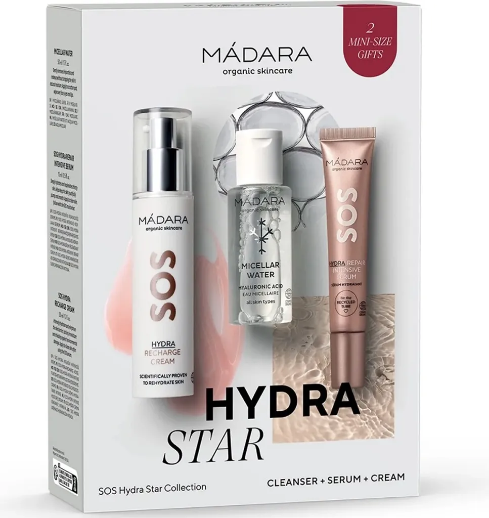 Coffret SOS Hydra Star Clarins Soin Complet Peaux Sèches et Déshydratées