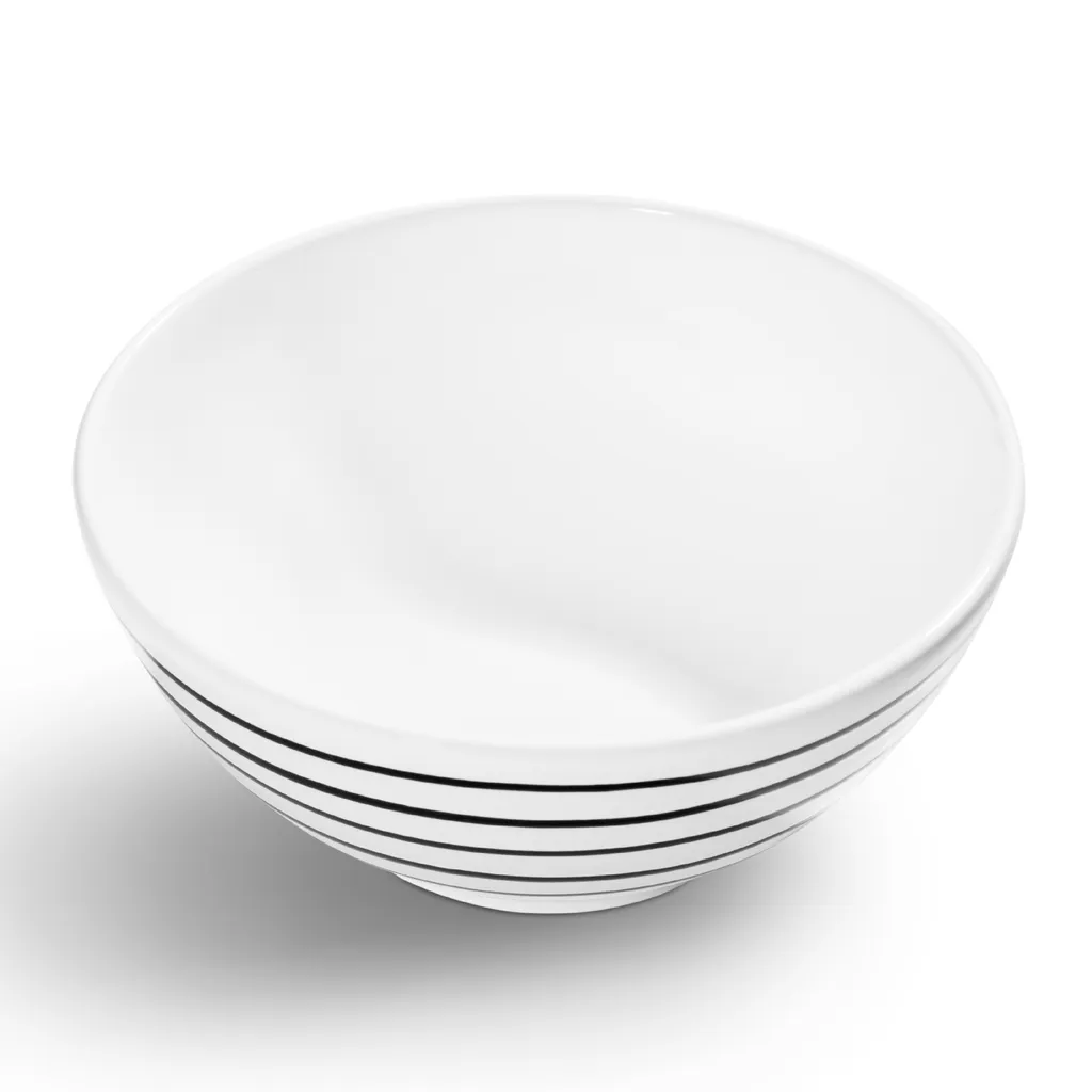 Saladier Gmundner Keramik Schwarzgeflammt Ø 20 cm - Design Artisanal