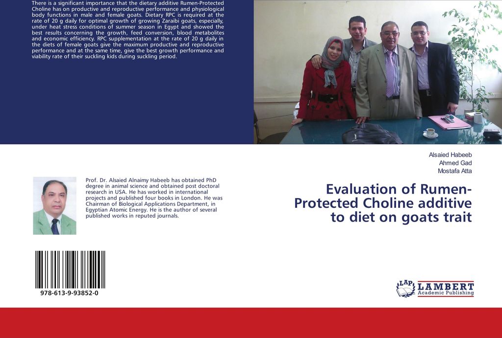 Evaluation of Rumen-Protected Choline additive to diet on goats trait