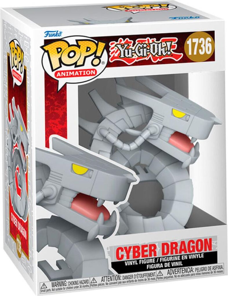 Funko POP Yu-Gi-Oh! 1736 Cyber Dragon Figurka Zdjęcie produktu 