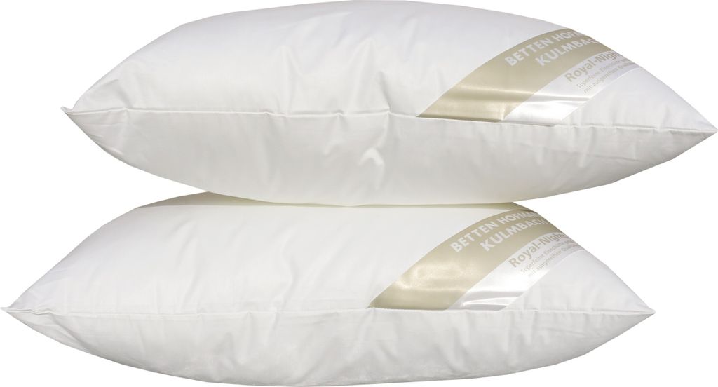 2 Stück Betten Hofmann Basic Allergiker Kleinkissen 30x50 cm pflegeleicht 200 g