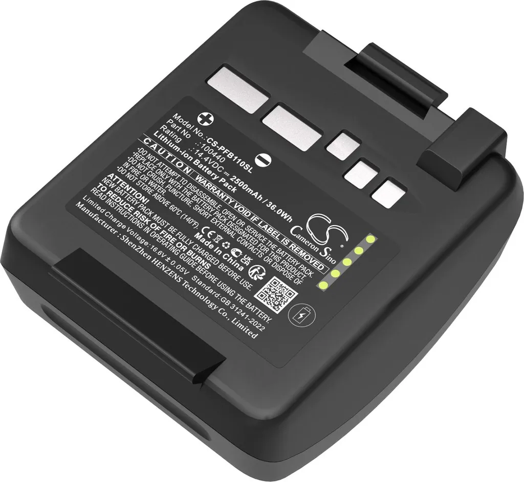 Batterie pour Profoto B10 B10X Plus Monolight Li-ion TechTek 4400mAh