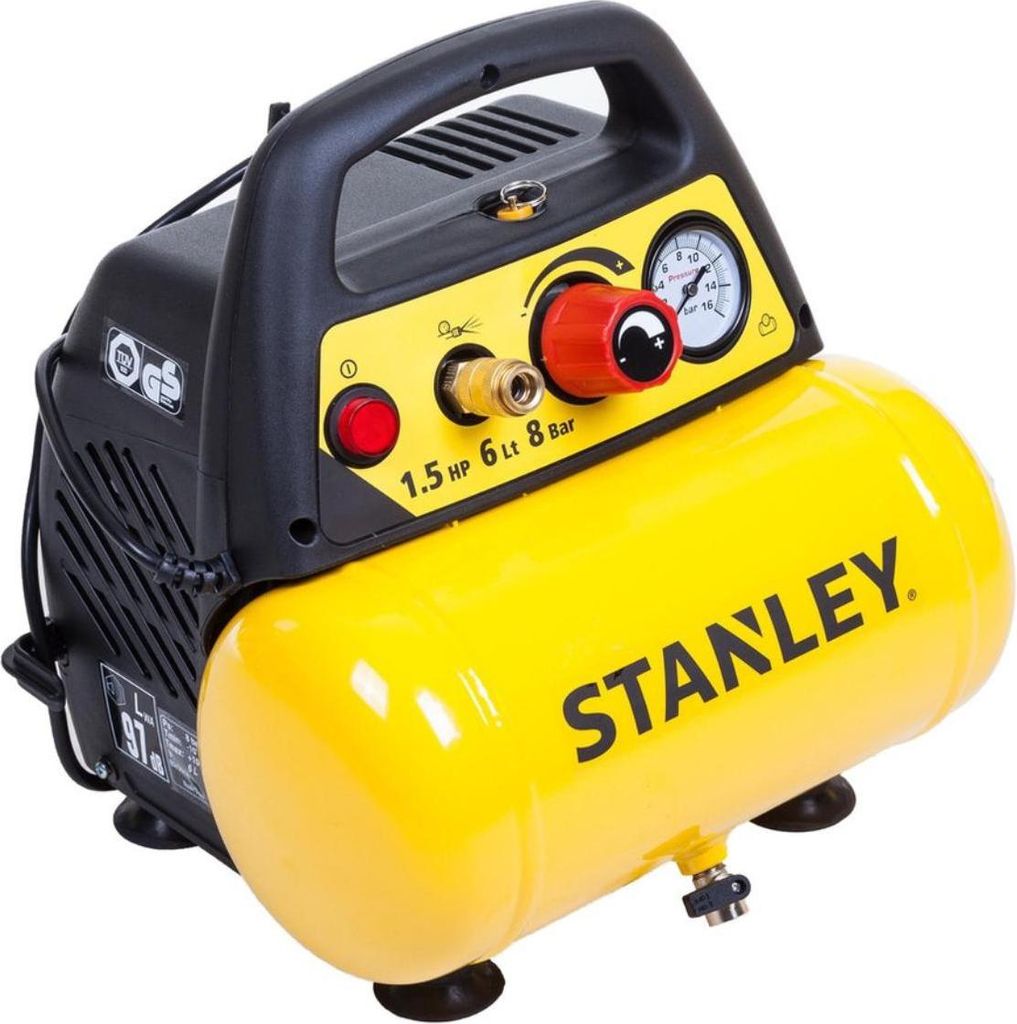 Stanley Kompressor DN200/8/6 Luftkompressor 8 Bar 6L Produktbild 