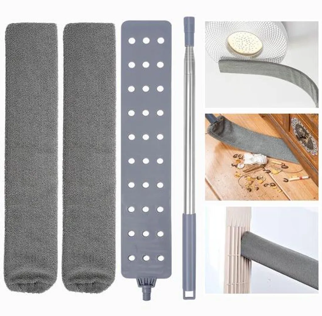 Nettoyez vos plafonds et coins hauts sans échelle avec ce kit brosse 250cm