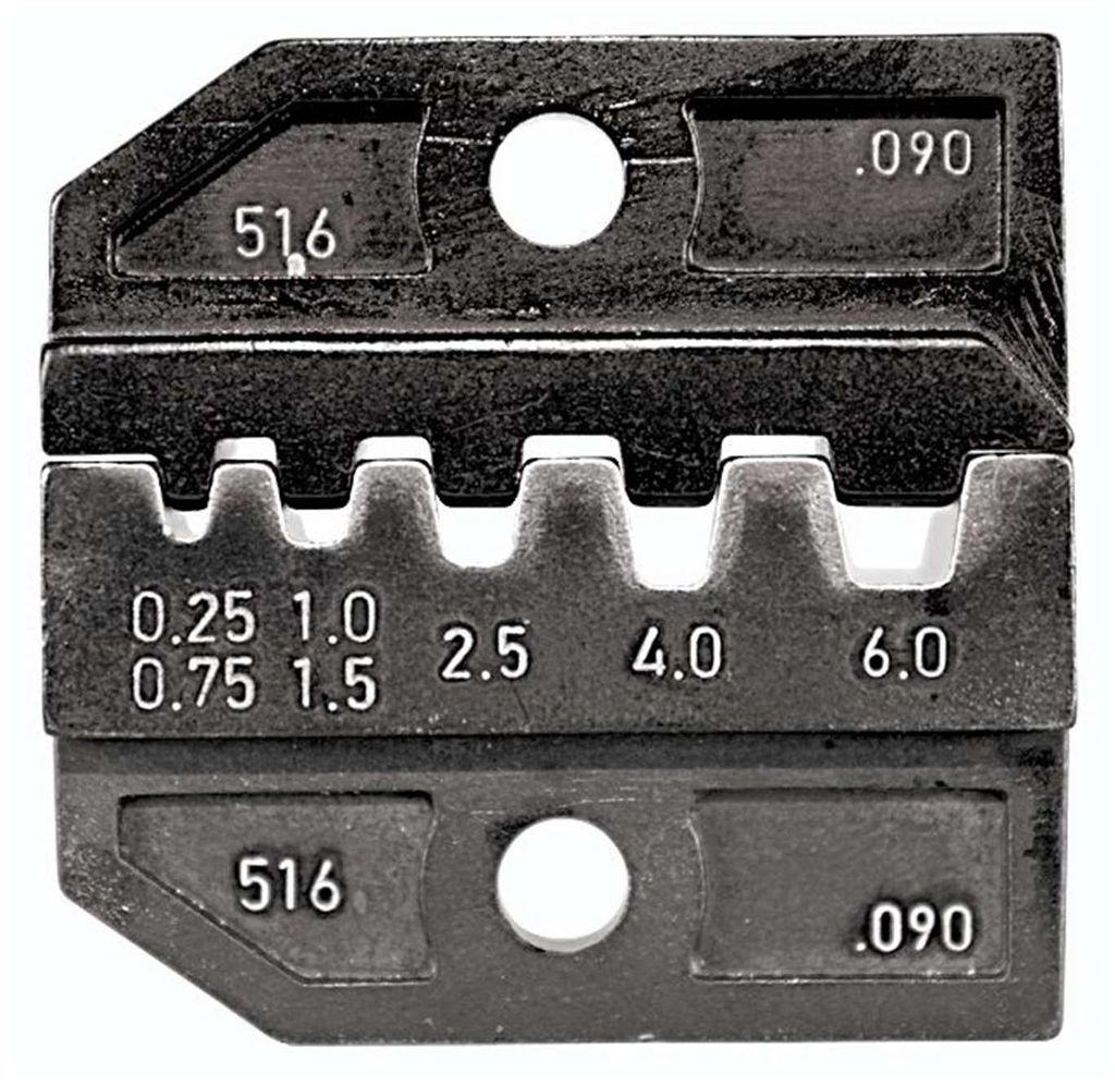 Rennsteig Werkzeuge 624 090 3 0 Crimpeinsatz Aderendhülsen 0.25 bis 6 mm²