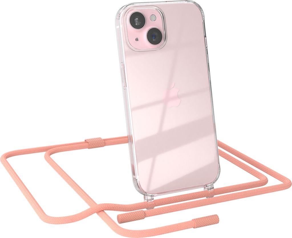 EAZY CASE Handykette für Apple iPhone 15, Clear Case aus Produktbild 