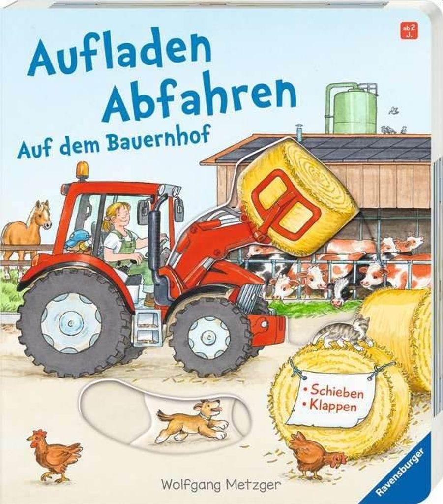 Ravensburger Pappbilderbuch Aufladen Abfahren Auf dem Image du produit 