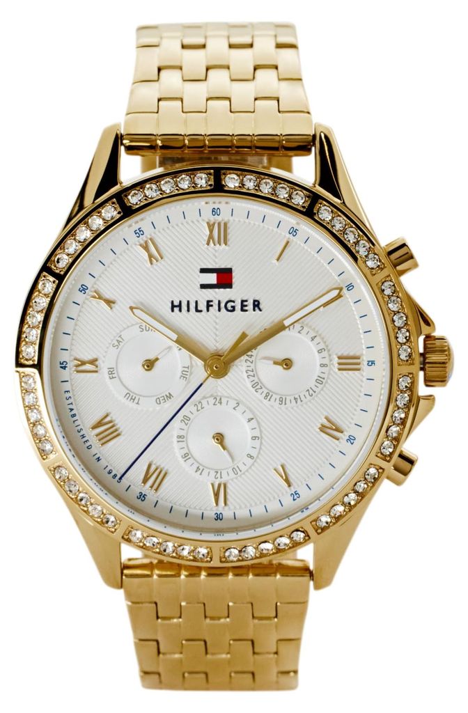 Tommy Hilfiger Multi Zifferblatt Quarz Uhr für Damen mit Produktbild 