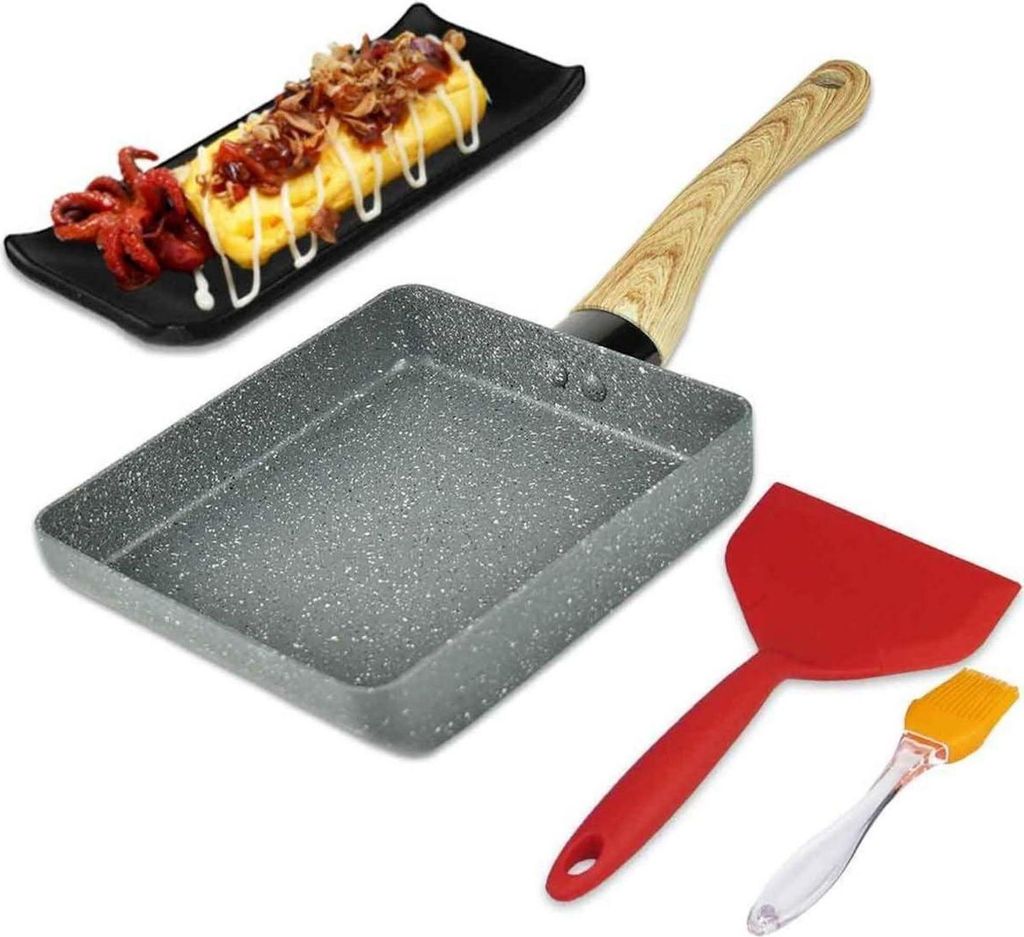 Japonská panvica na omelety s nepriľnavým povrchom a Obrázok produktu 
