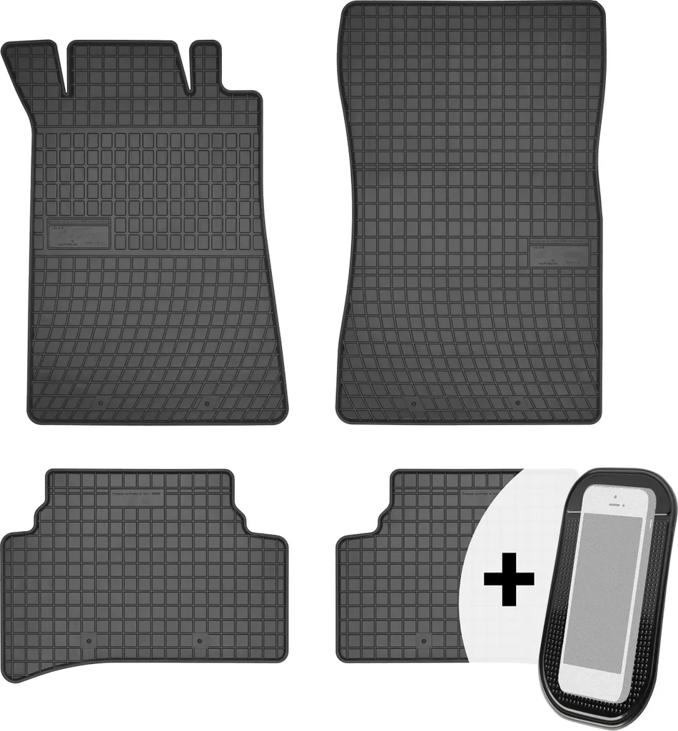 Tappeti Auto in Gomma per Mercedes W202 (1993-2001) - Su Misura Professionali
