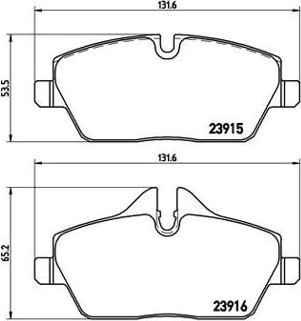 Supprimez les bruits de freinage sur BMW Série 1 avec Brembo P 06 034