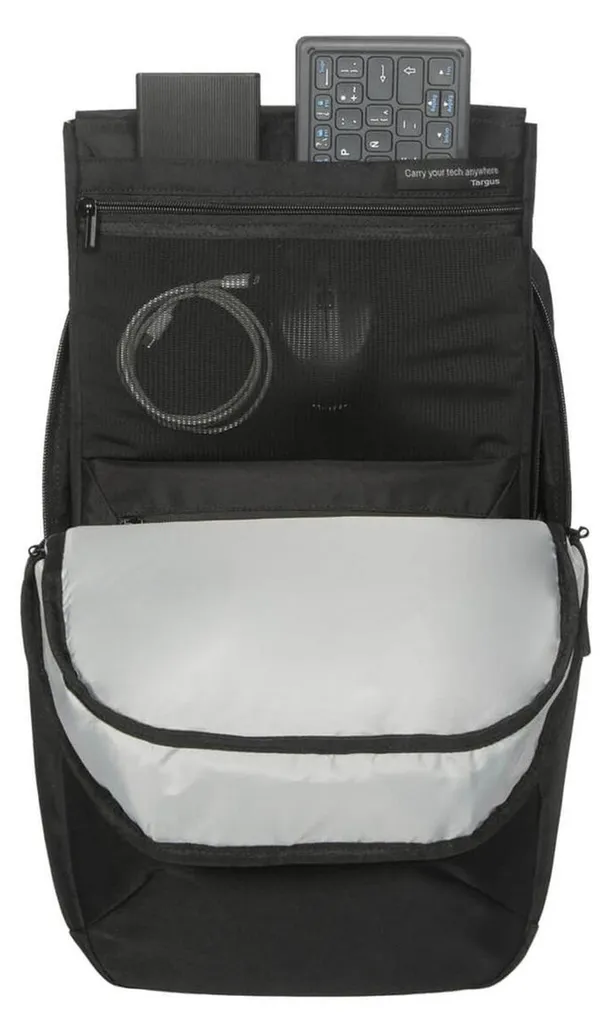 Targus Work+ Backpack TBB657GL - Sac à dos 15-16 pouces Noir Extensible - 9