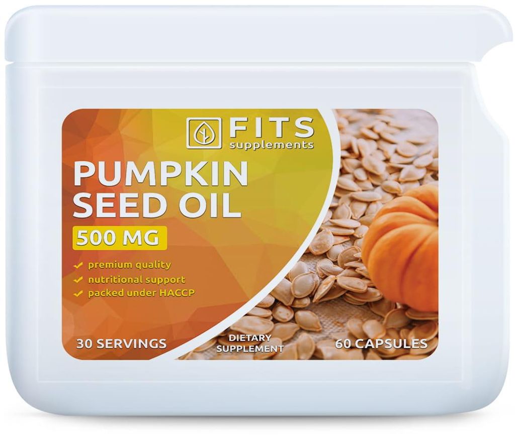 Olej z dýňových semínek 500 mg, 60 tobolek Obrázek produktu 