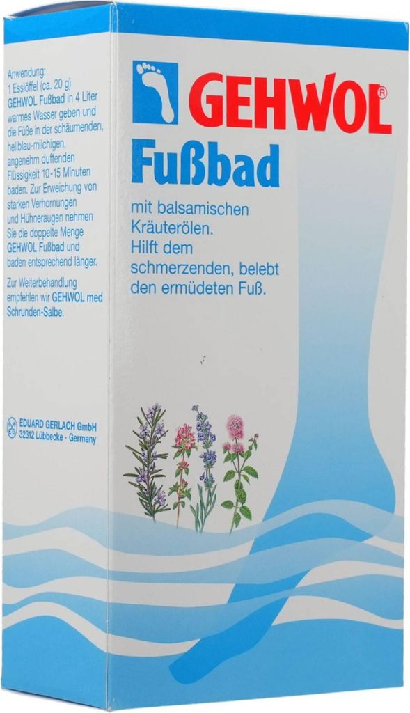 GEHWOL Bain de pieds aux huiles d'herbes balsamiques, 400 g Image du produit 