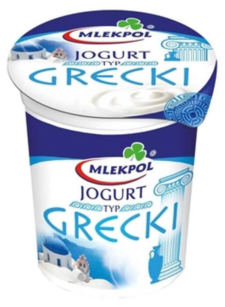 Jogurt typ grecki 350g MLEKPOL Zdjęcie produktu 