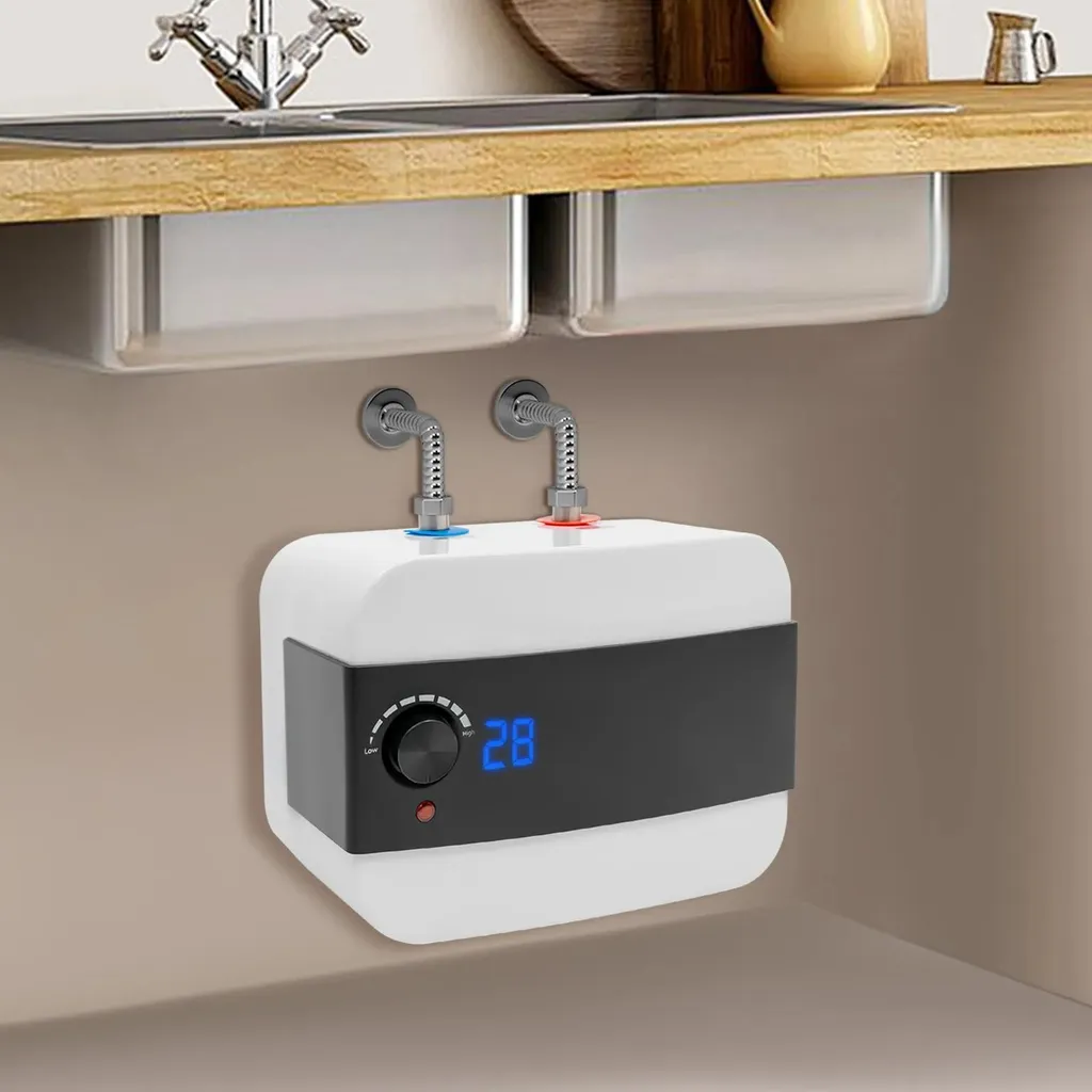 Mini chauffe-eau électrique 6L solution eau chaude rapide sous lavabo 1500W - 5